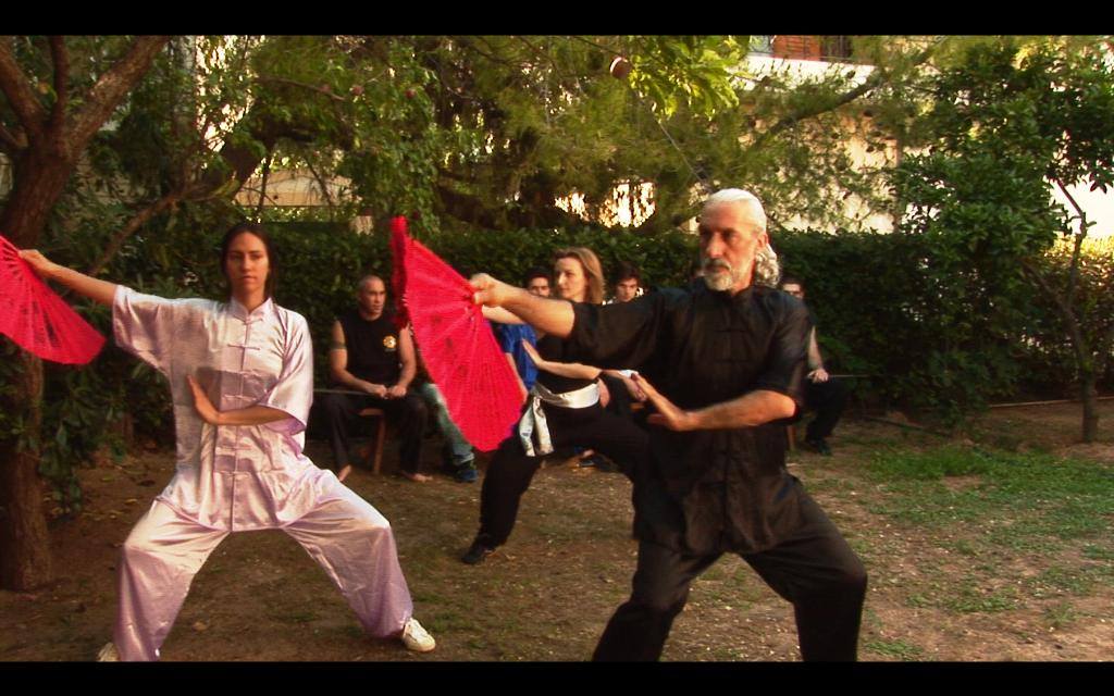 Κυριάκος Ελευθερίου στα γυρίσματα