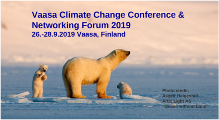 Vaasa Climate Change Conference and Networking Forum 2019 